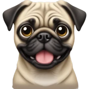 Pug sticker