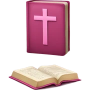 Pink Bible sticker
