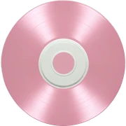 Vinyl record, pale pink with gloss, high quality, high definition, soft  sticker