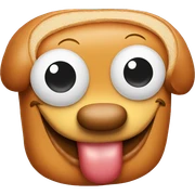 Hot dog sticker