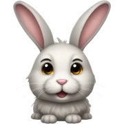 Bunny sticker