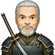 Ancient Samurai sticker