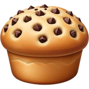 Chocolate chip bun bread sticker