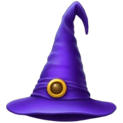 wizard hat sticker