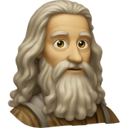 leonardo da vinci sticker