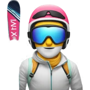 ski sticker