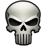 Punisher skull sticker