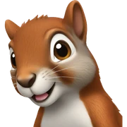 squirrel sticker