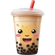 Bubble tea sticker
