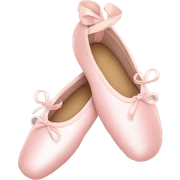 ballet shoes sticker