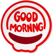 GOOD MORNING sticker