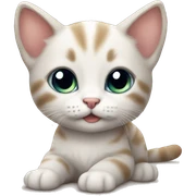 cute kitten sticker