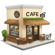 cafe sticker