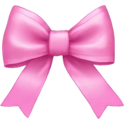 Pink aesthetic bow sticker
