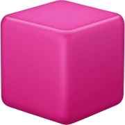 Hot pink sticker