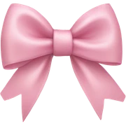 Light pink bow  sticker