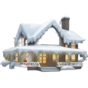 White Christmas  sticker