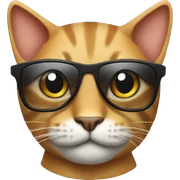 cool cat sticker