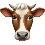 cow sticker