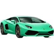 Sea green Lamborghini  sticker