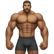 MUSCULAR sticker