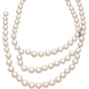 Pearl necklace sticker