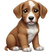 Puppy sticker