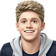 smiling boy with headphones sticker