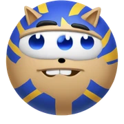 Fat sonic sticker