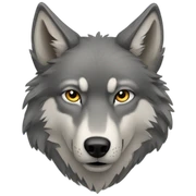 wolf to wolf sticker