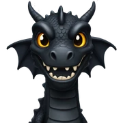 Black Dragon  sticker