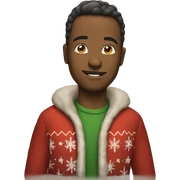 Christmas sticker