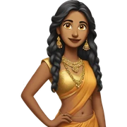 Beautiful Indian woman sticker
