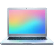 holographic laptop sticker