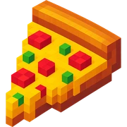Pizza sticker