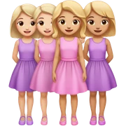 Girly girls  sticker