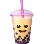 Bubble tea sticker