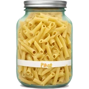 Pasta in jar sticker