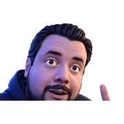 handsome man with beard sticker