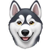 Husky sticker