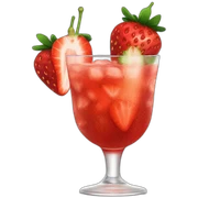Cocktail strawberries  sticker
