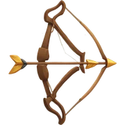 bow and arrow sticker