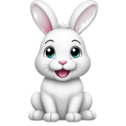 easter bunny sticker