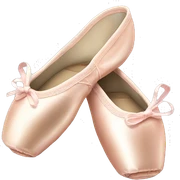Pointe shoes sticker
