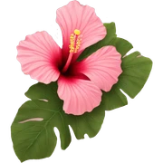 hibiscus sticker