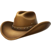 Cowboy hat sticker
