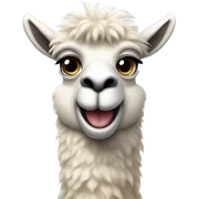 Llama sticker