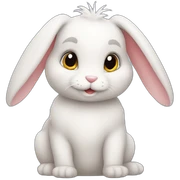 Bunny sticker
