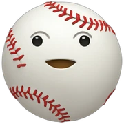 Baseball sticker