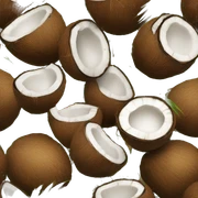 Coconut sticker
